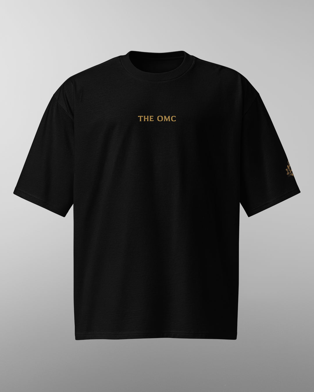 Signature Onyx Oversized T-shirt with Artic Embroidery