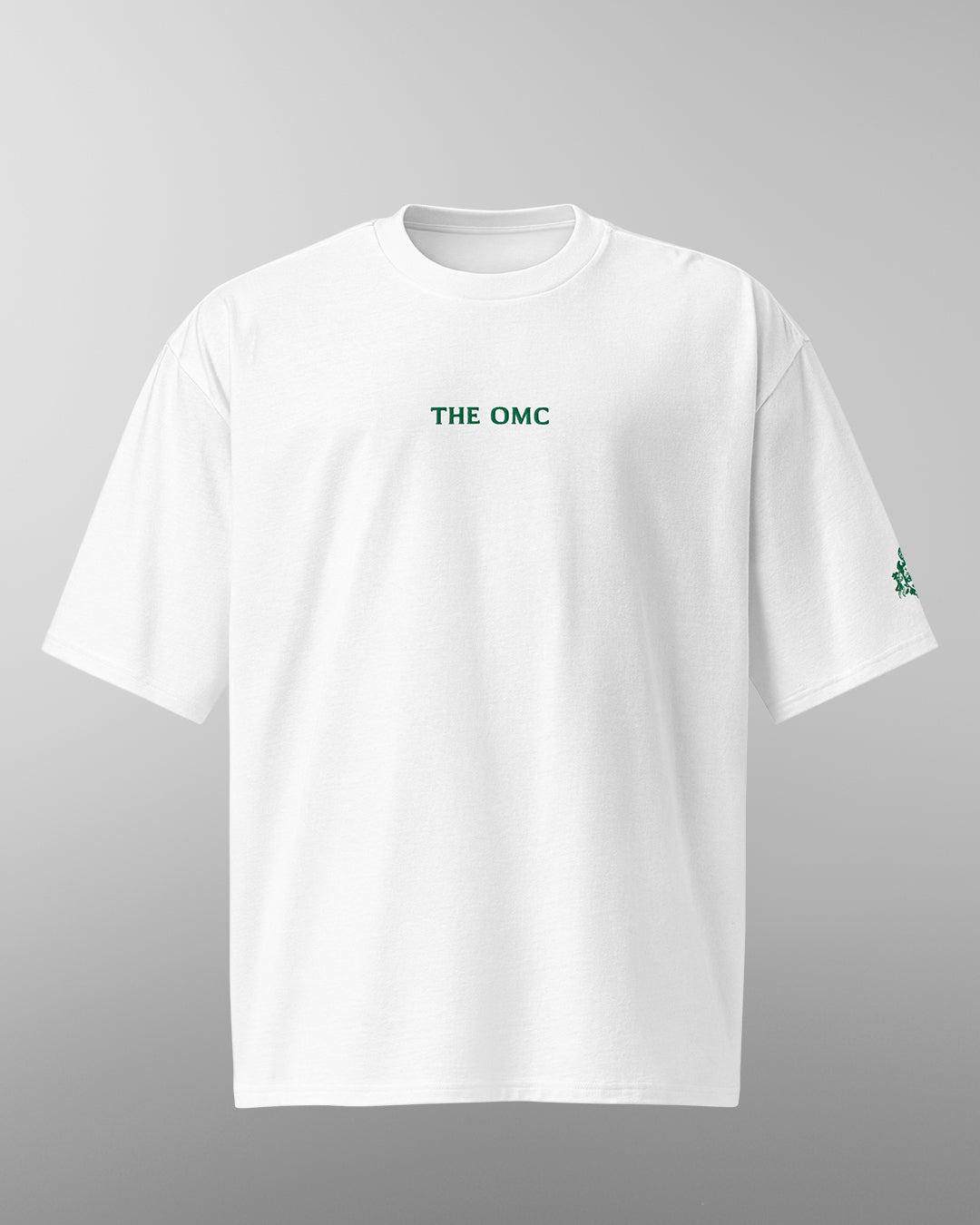 Signature Artic Oversized T-shirt with Emerald Embroidery