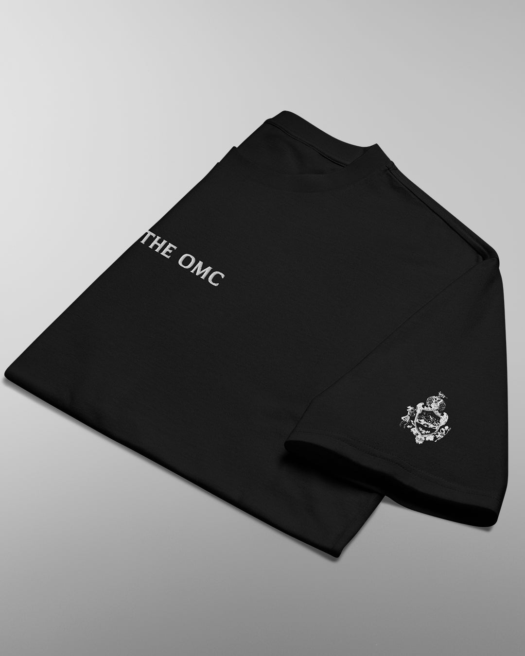 Signature Onyx Oversized T-shirt with Artic Embroidery